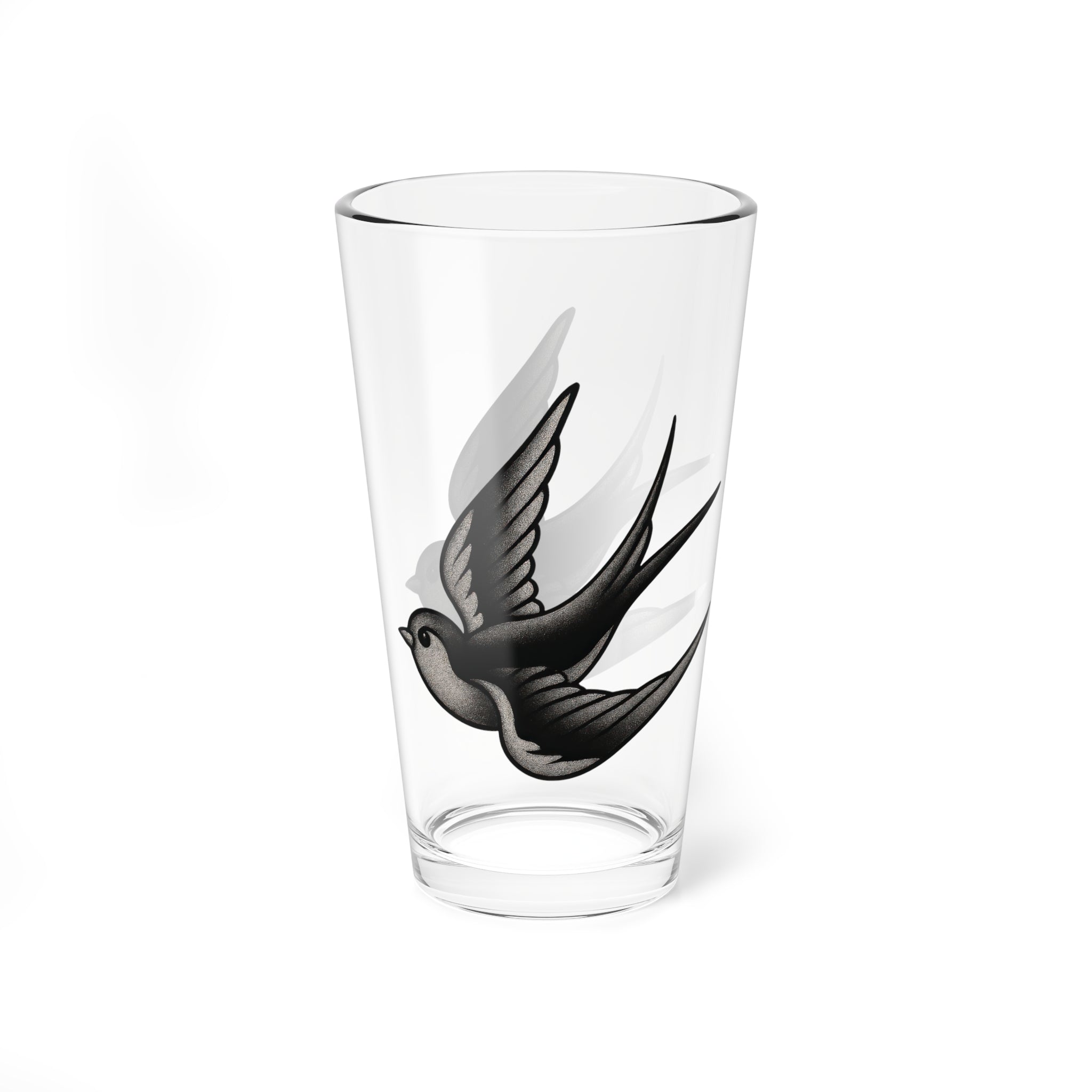 Twin Sailor Swallow Pint Glass (16 oz)