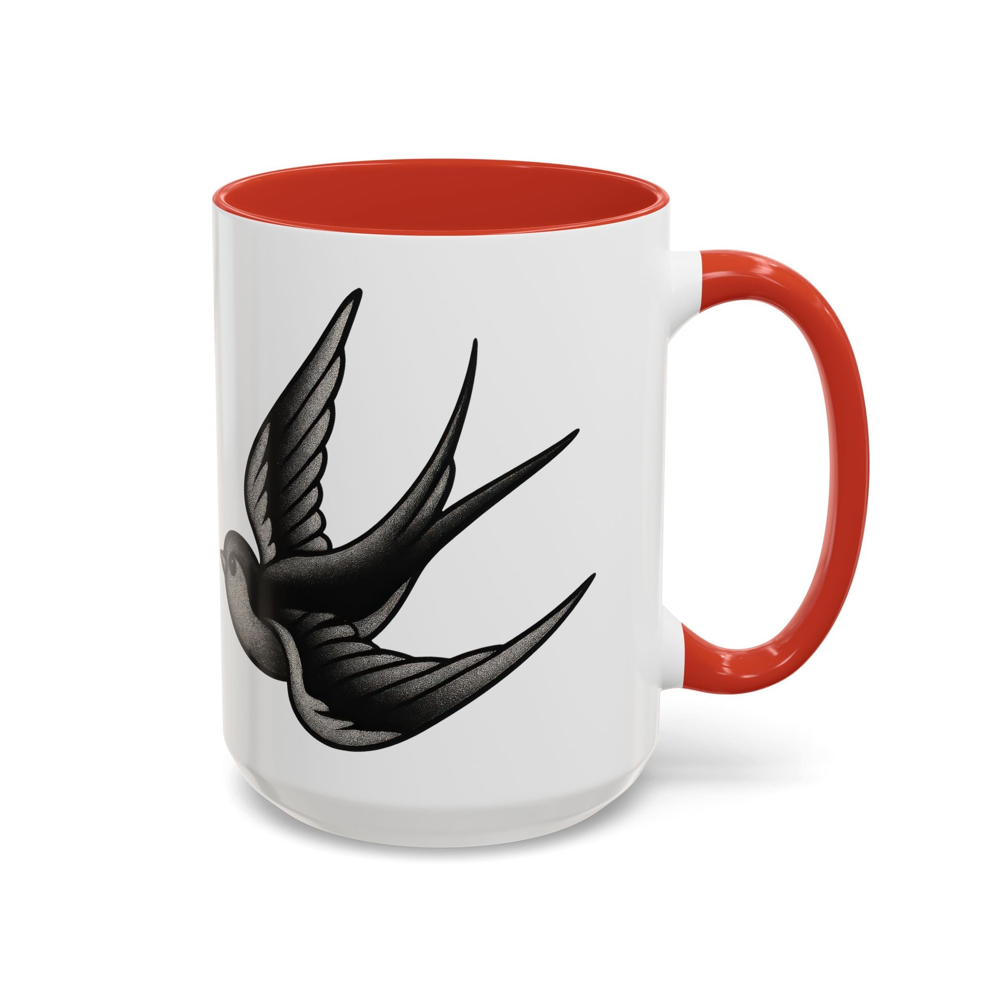 Twin Sailor Swallow Tattoo 15oz Mug