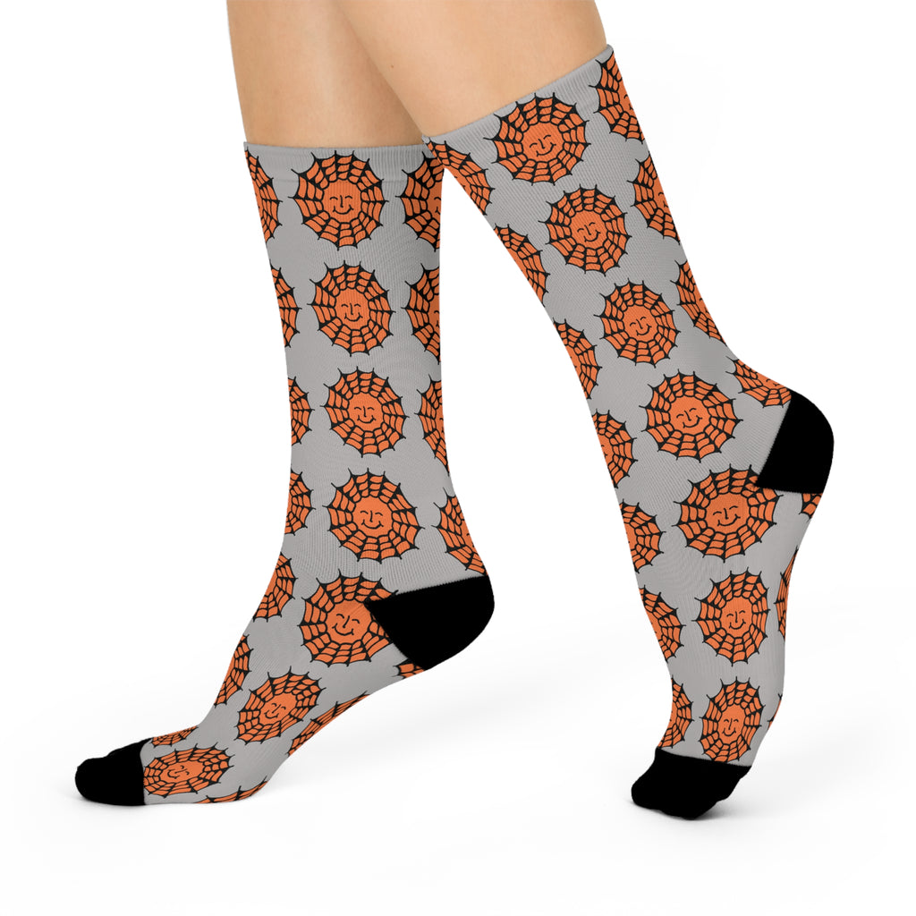 Webbed Smiley Socks