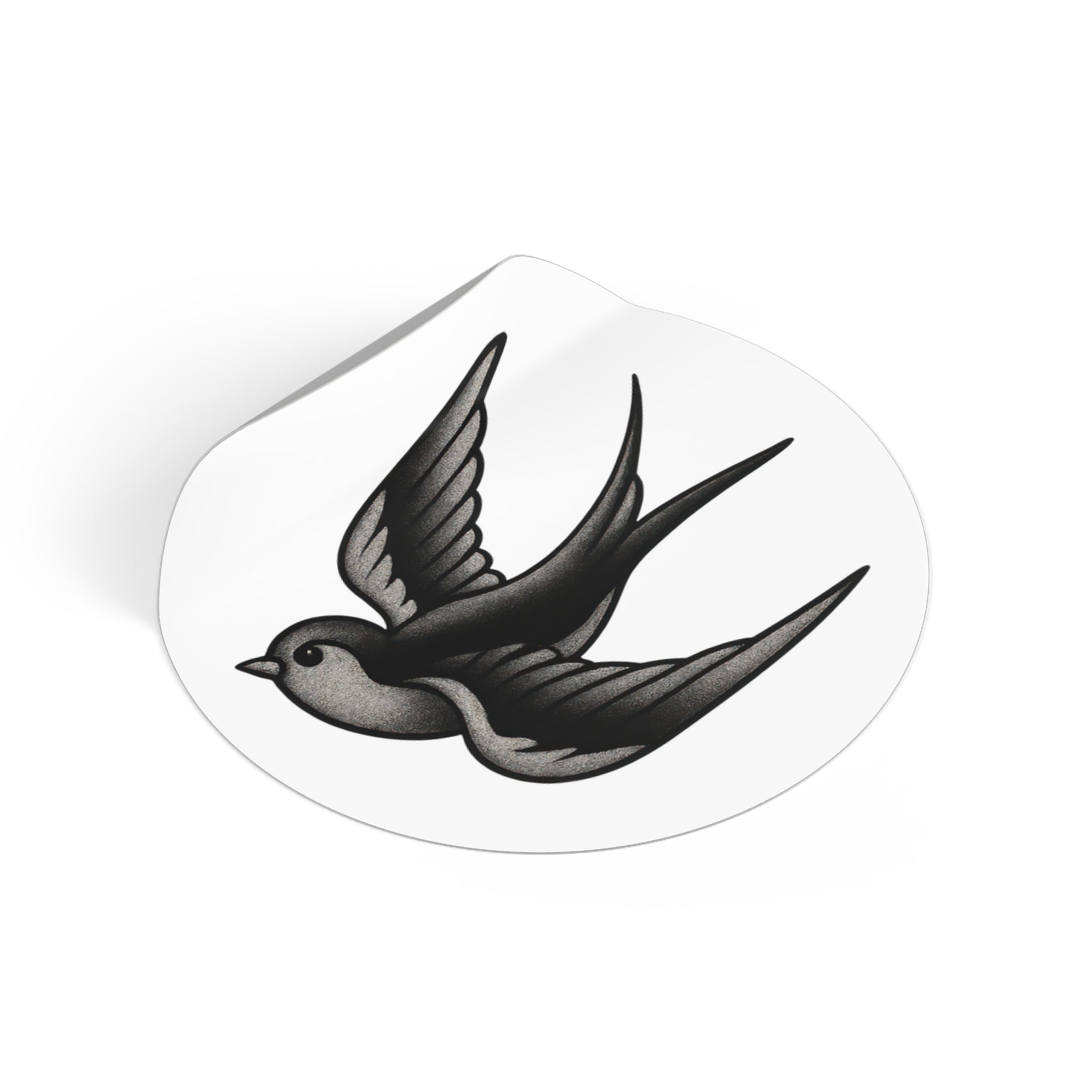 Twin Sailor Swallow Sticker