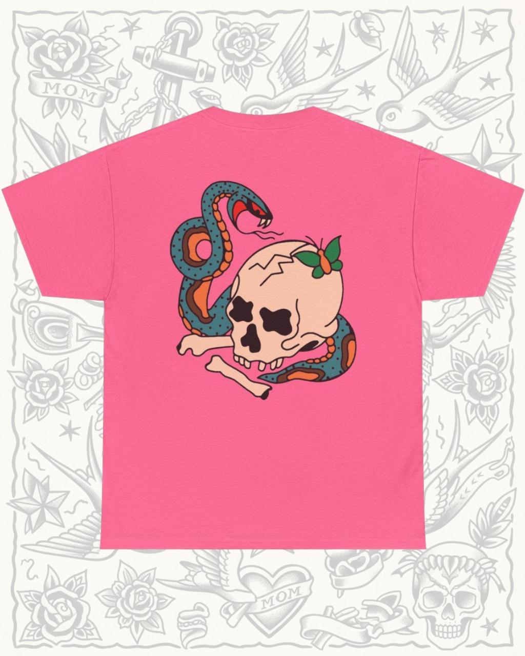 Snake & Skull Tee