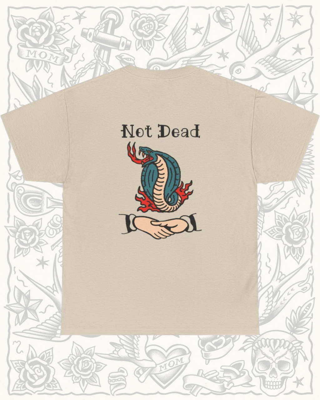 Not Dead Snake Tee