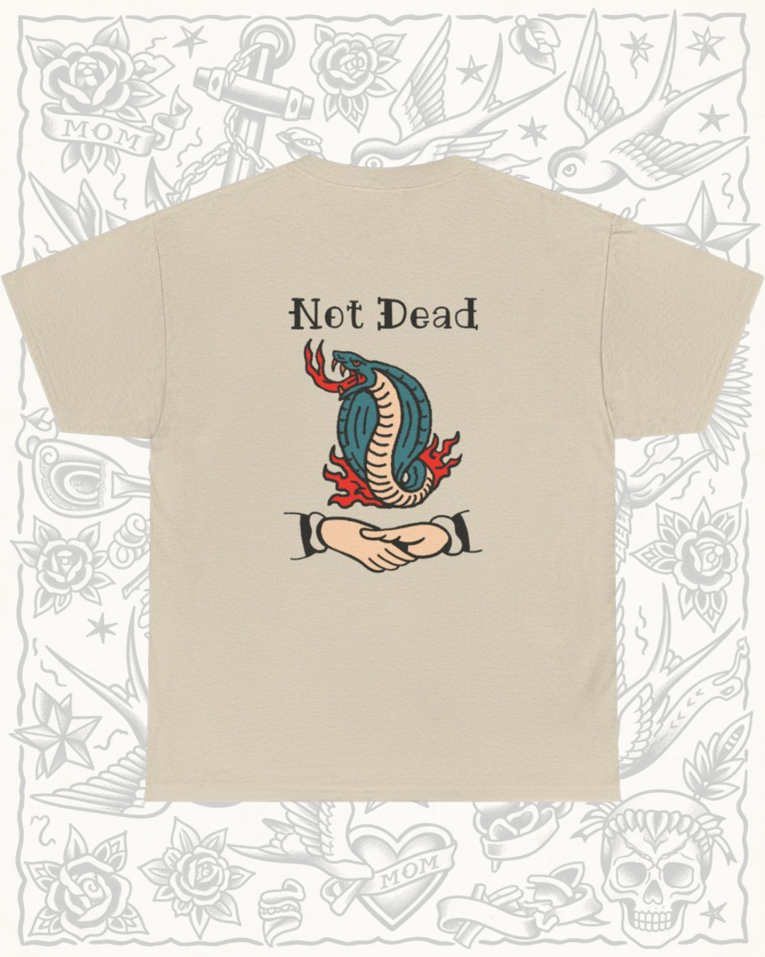 Not Dead Snake Tee
