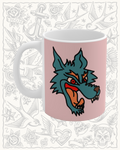 Pink Wolf Mug