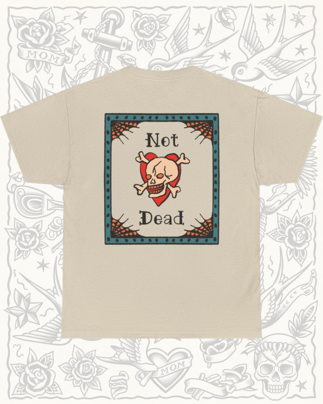 Not Dead Skull Tee