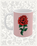 Pink Rose Mug